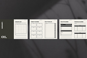 Planner Templates Canva & Indesign