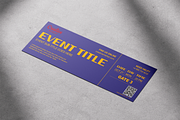 Simple Multipurpose Ticket, a Print Template by Tzochko (Thumbnail 4 of 5)