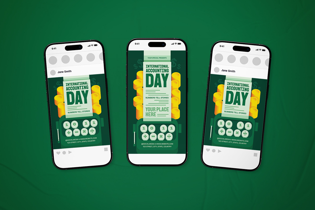 International Accounting Day Flyer, a Flyer Template by The Good Store (Photo 2 of 2)
