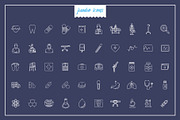 Medical-Health Line Icons V2, an Outline Icon by Jumbo Icons (Thumbnail 4 of 5)