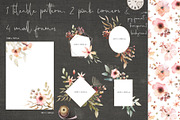 Loose floral & gold glitter, an Illustration by marie dricot (Thumbnail 3 of 21)