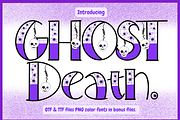 Ghostdeath-PNG fonts, a Handwritten Font by It me digital art (Thumbnail 1 of 7)