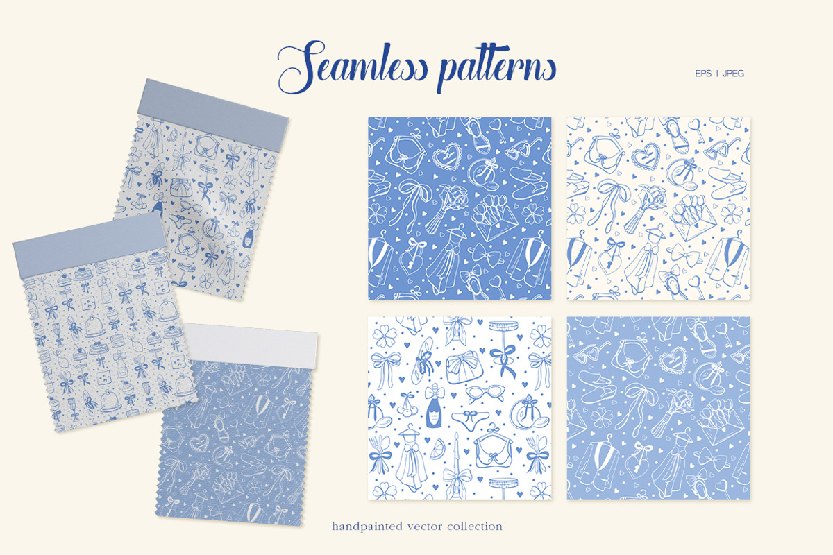 Whimsical Hand Drawn Set Wedding Day, an Object Illustration by ViktoriyaD (Photo 6 of 17)