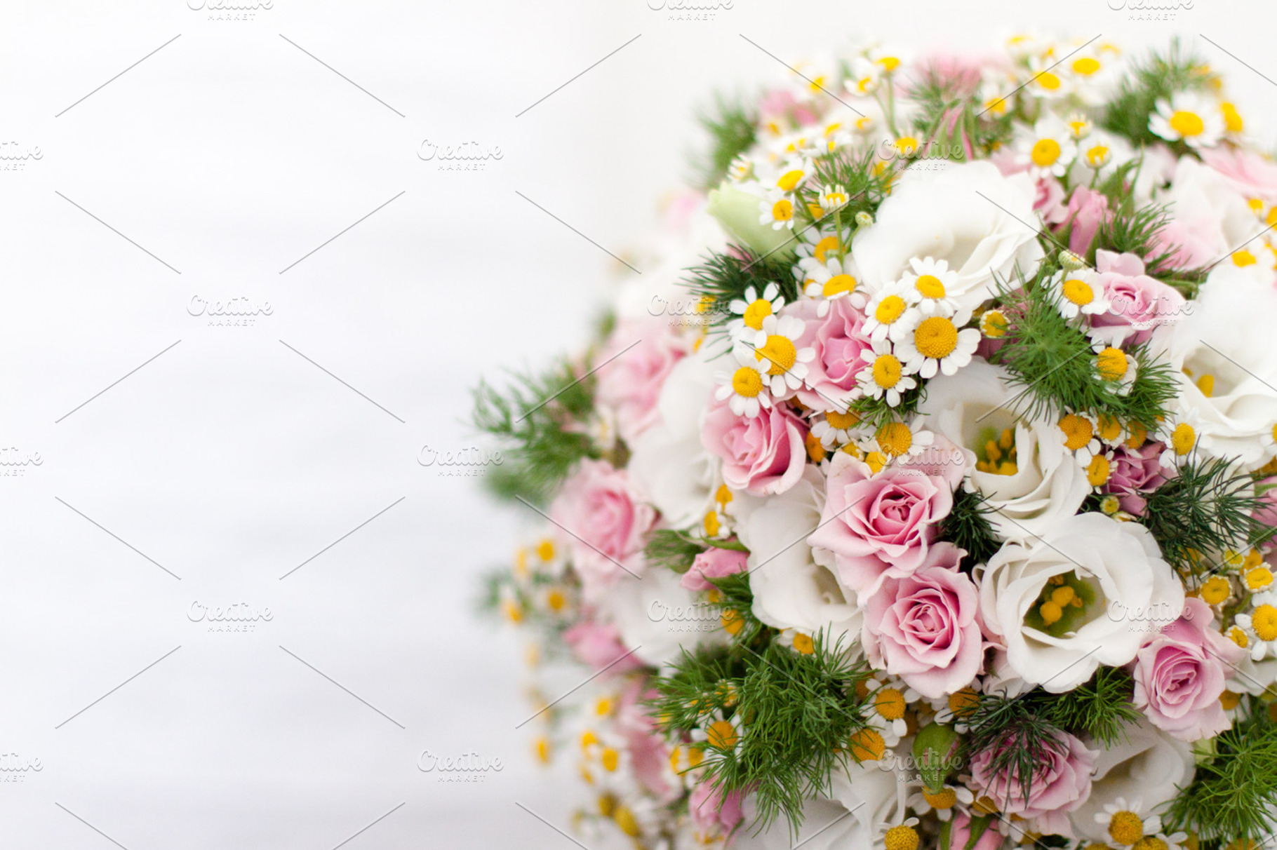 Wedding bouquet stock photograph