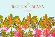Tropical Cabana Patterns and Motifs, a Pattern Graphic by MenoMelo Studio (Thumbnail 1 of 5)