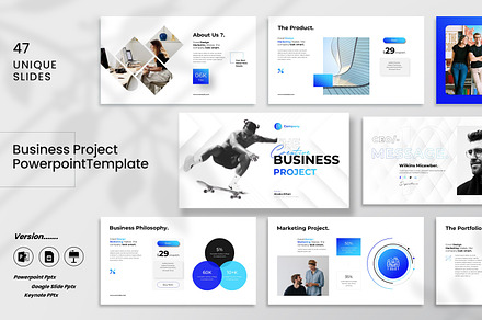 Business Project Presentation, a Presentation Template by Typetheme