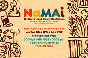 Namai: 12+ Hand Drawn Illustrations, a Person Illustration by nicholasasmita (Thumbnail 3 of 10)