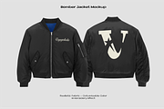 BOMBER JACKET MOCKUP, an Apparel Mockup by Voyage Studio (Thumbnail 1 of 4)