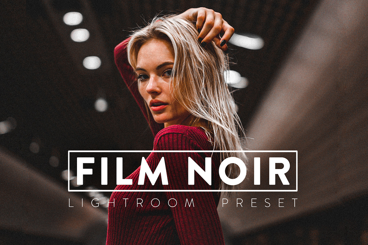 10 FILM NOIR Pro Lightroom Preset, a Preset Add-On by CCPreset (Photo 1 of 5)