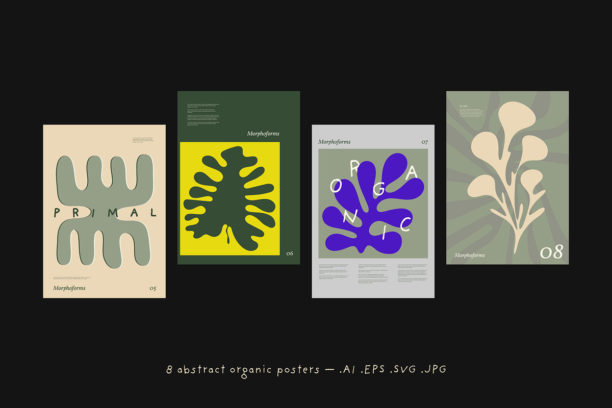 Morphoforms - Shapes & Posters, an Object Graphic by Léo Alexandre (Photo 5 of 6)