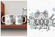 Xmas set graphic illustrations, a Decorative Illustration by Ann Astro (Thumbnail 23 of 24)