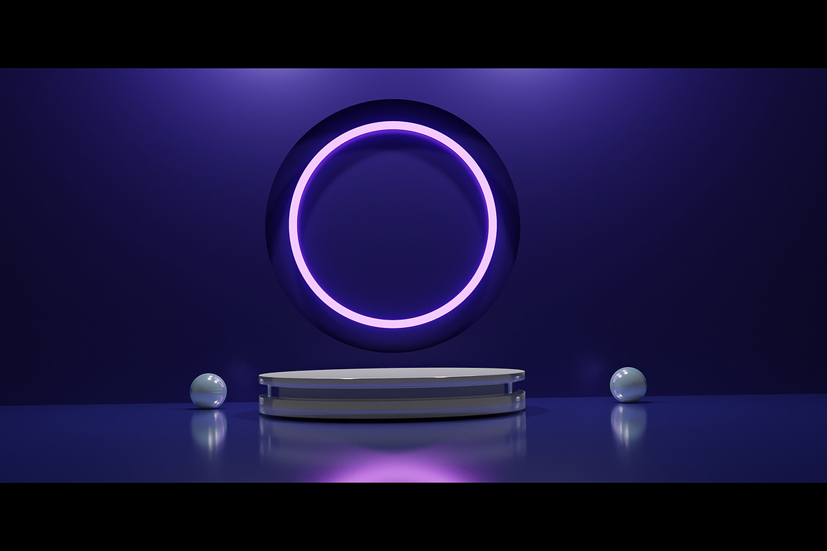3d Podium Product Display Mockup, an Object Illustration by Mockmenot (Photo 2 of 5)
