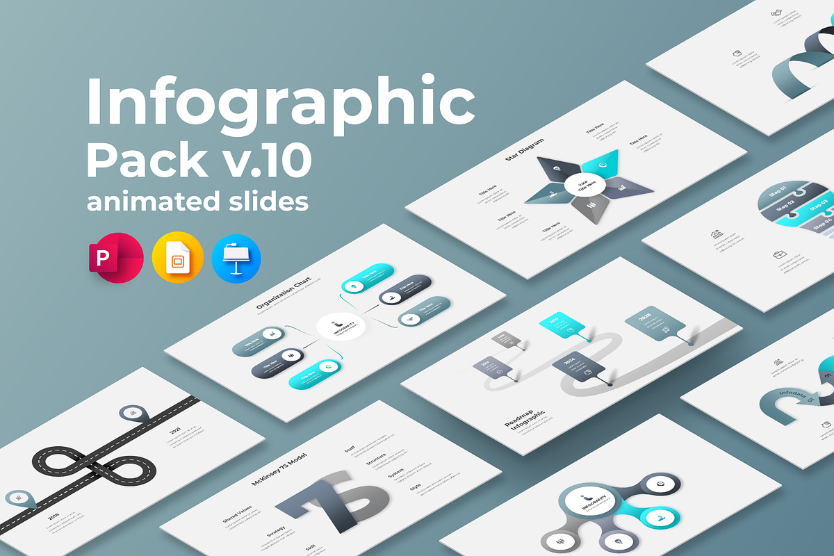 Animated Corporate Infographic Pack, a Presentation Template by Abert (Photo 1 of 6)