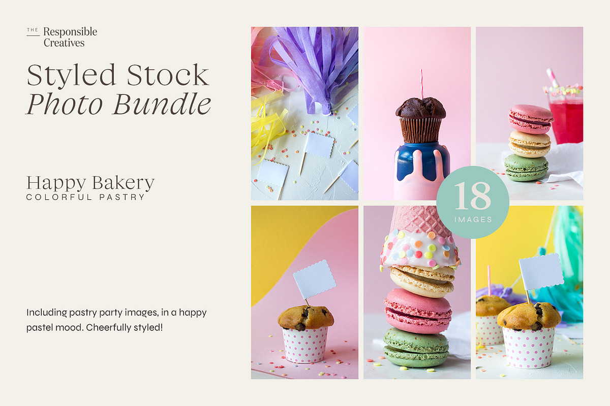 Happy Bakery | Stock Photo Bundle, a Food & Drink Photo by The Responsible Creatives (Photo 1 of 11)