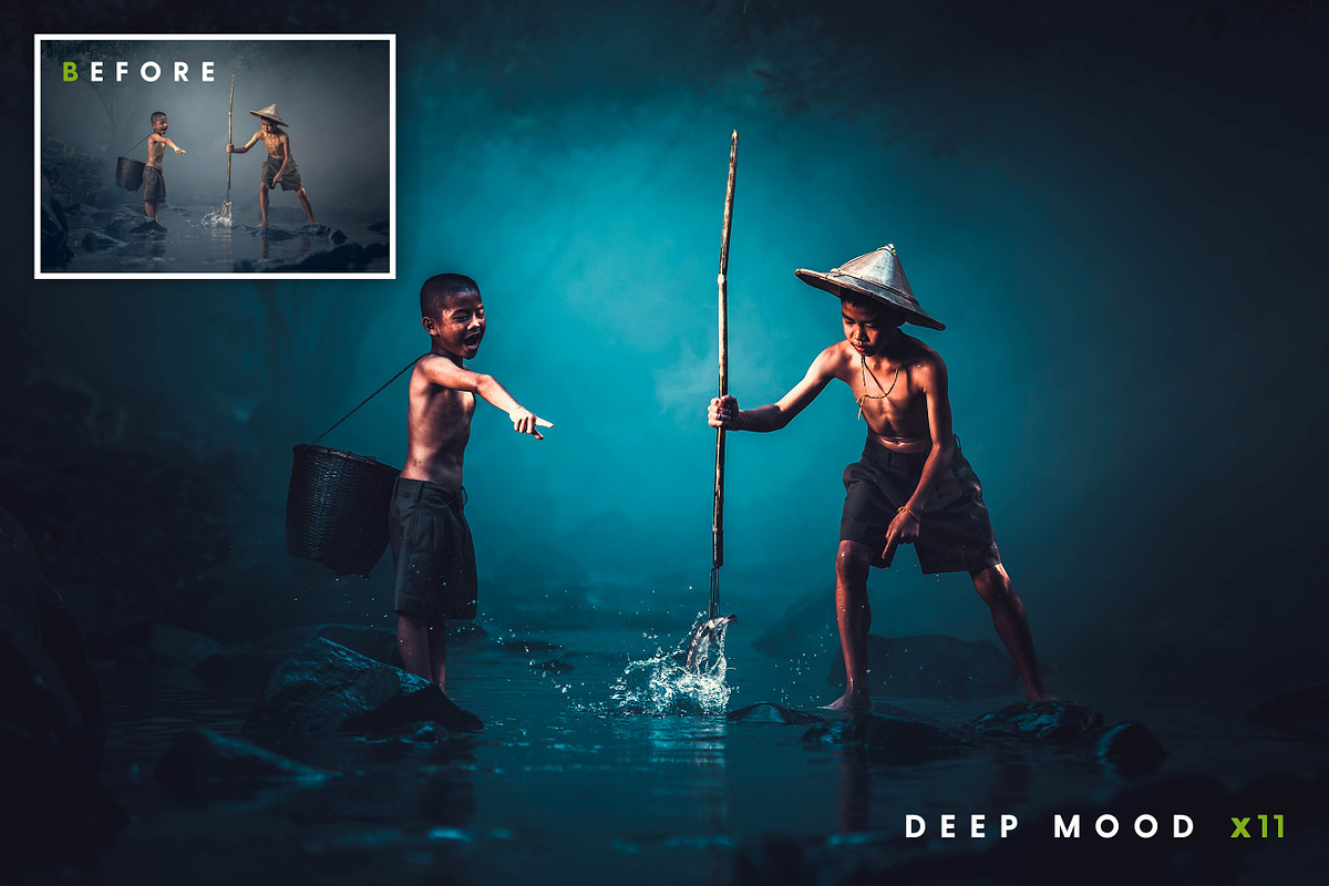 Deep Mood - Actions and Presets, an Action Add-On by Hydrozi Presets (Photo 23 of 29)