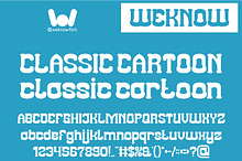 Classic Cartoon font