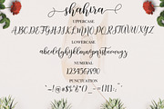 Shahira script, a Script Font by Madjack.font (Thumbnail 7 of 8)