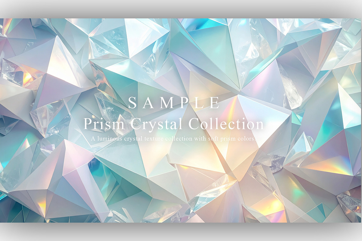 15 Prism Crystal Collection, a Background Graphic by NOMO DESIGN (Photo 3 of 16)