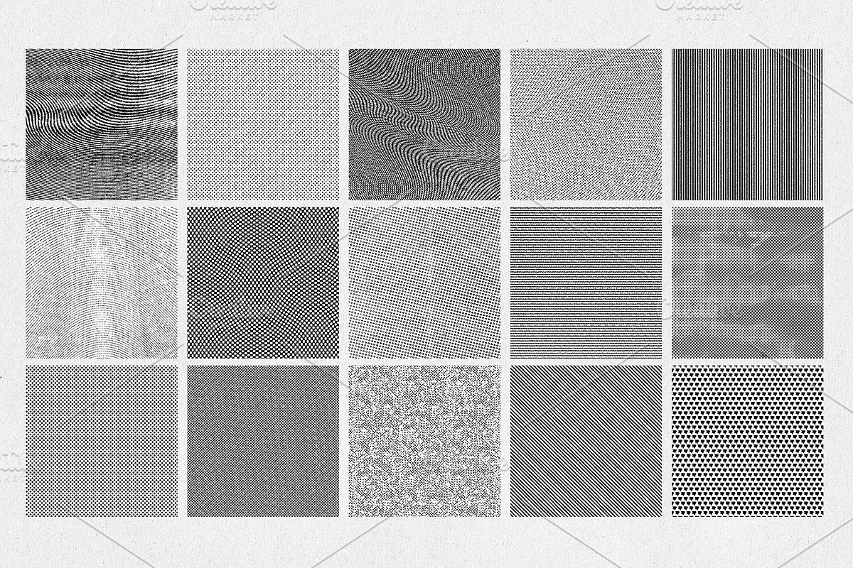 30 Halftone Texture Overlay Effect, a Texture Graphic by smishura (Photo 2 of 7)