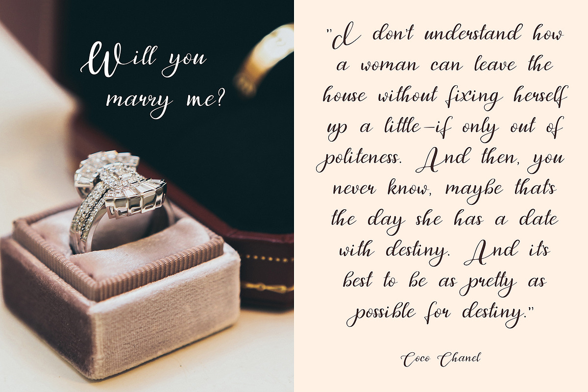 First Dance - font, a Script Font by Astarte_design (Photo 3 of 7)