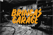Tweaks Brush Font, a Sans Serif Font by 24Design Studios (Thumbnail 3 of 6)