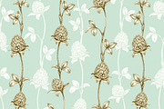 Wild flora. Drawings and patterns, a Pattern Graphic by Sundra (Thumbnail 11 of 12)
