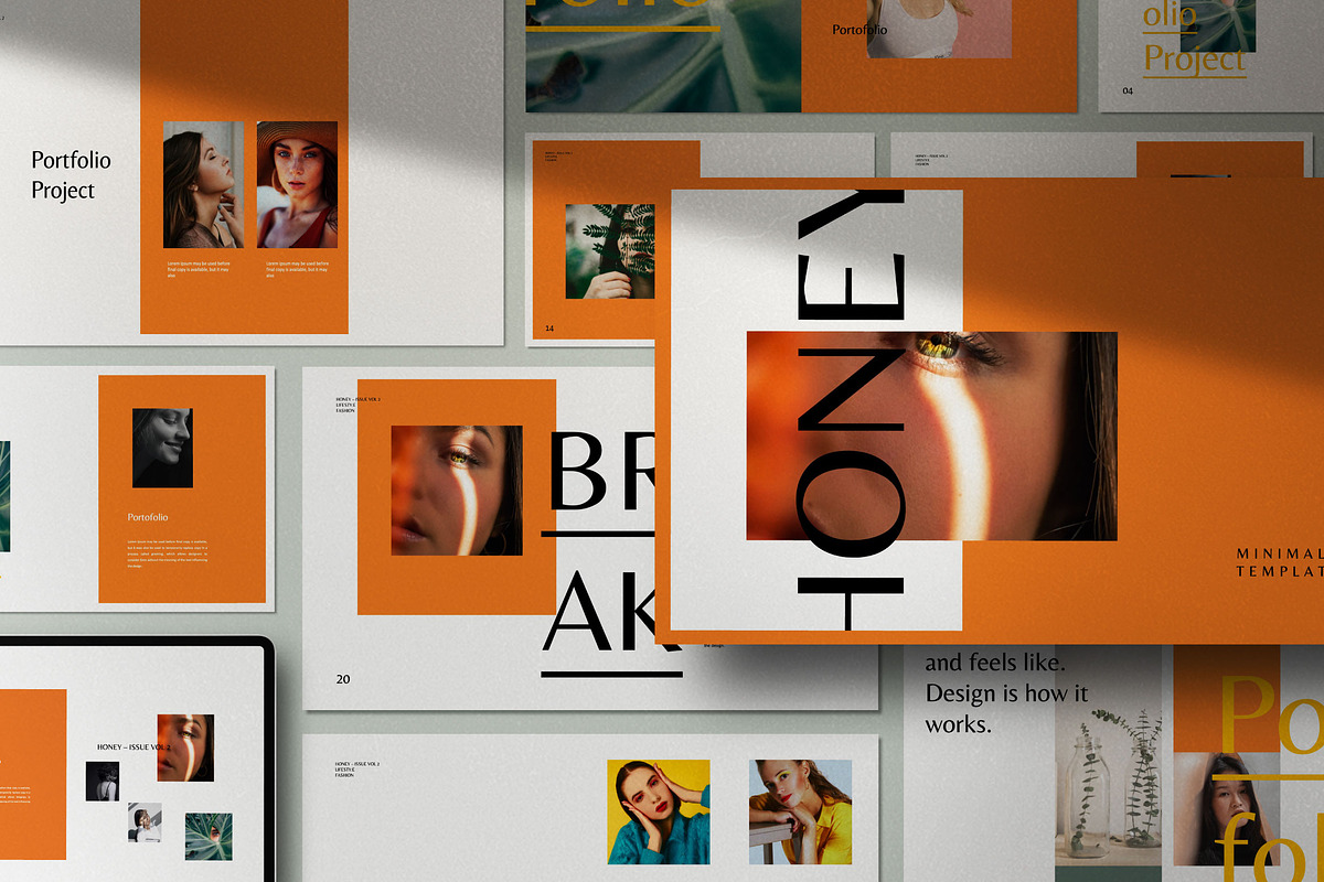 Honey - Keynote, a Presentation Template by Dirtytemp Studio (Photo 1 of 8)