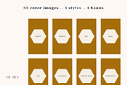 Atelier Instagram Highlight Covers, a Pattern Graphic by Head of House (Thumbnail 2 of 5)