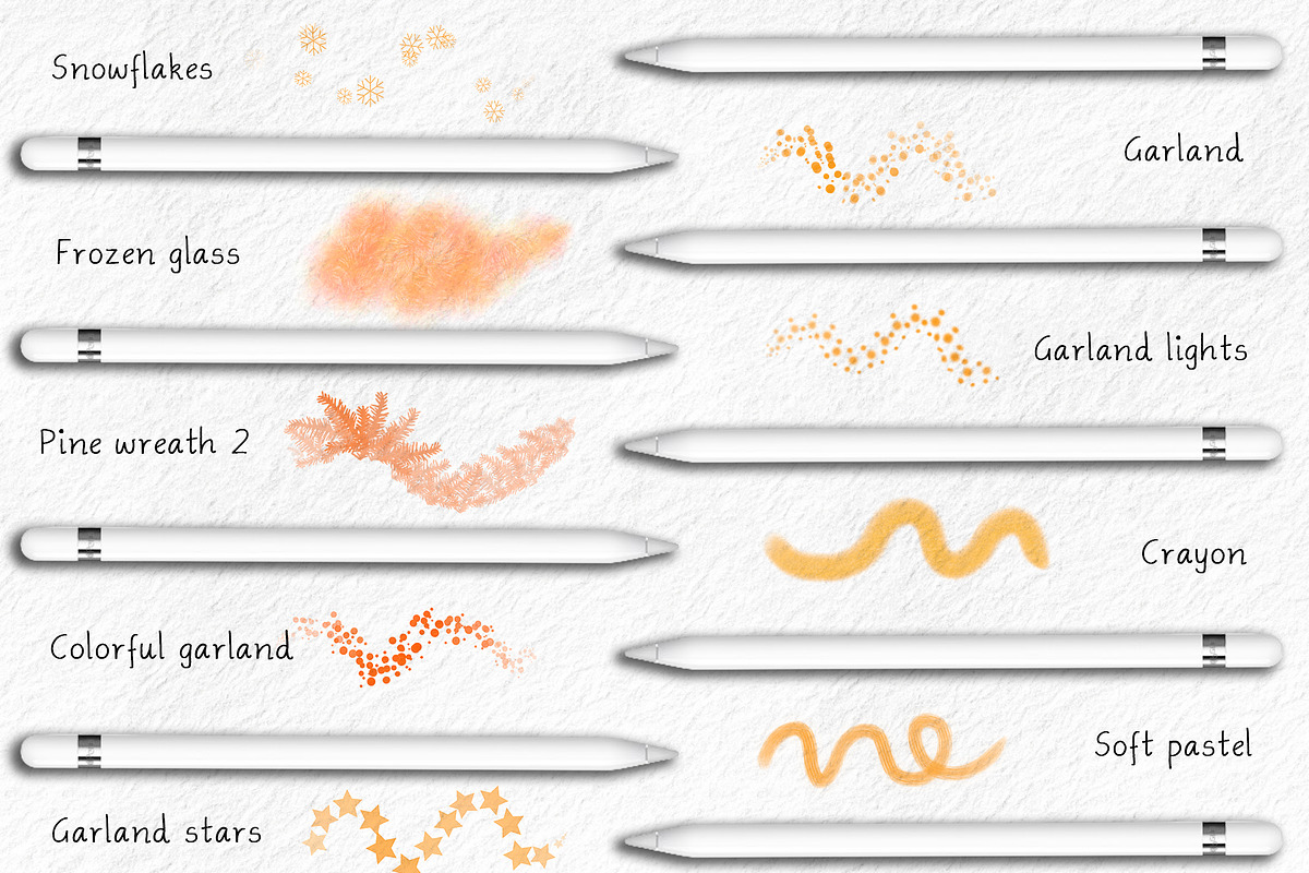 Cozy Winter Procreate brushset, a Brush Add-On by Eves_Aquadreams (Photo 3 of 6)