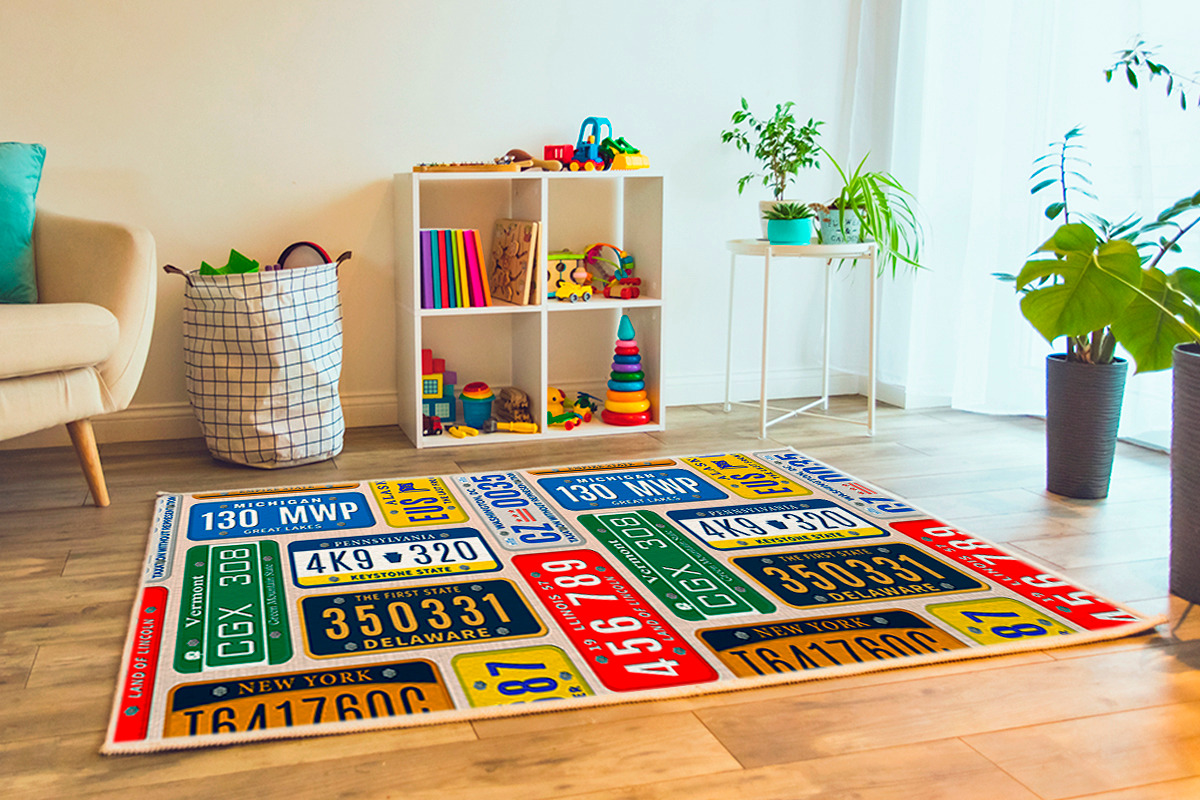 Car Number Plates Patterns, a Pattern Graphic by digitalEye