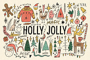 Holly Jolly Bundle, an Animal Illustration by Annie Konst (Thumbnail 1 of 11)