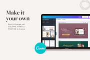 Melanie Facebook Page Templates, a Social Media Template by The Canva Template Shop (Thumbnail 2 of 5)