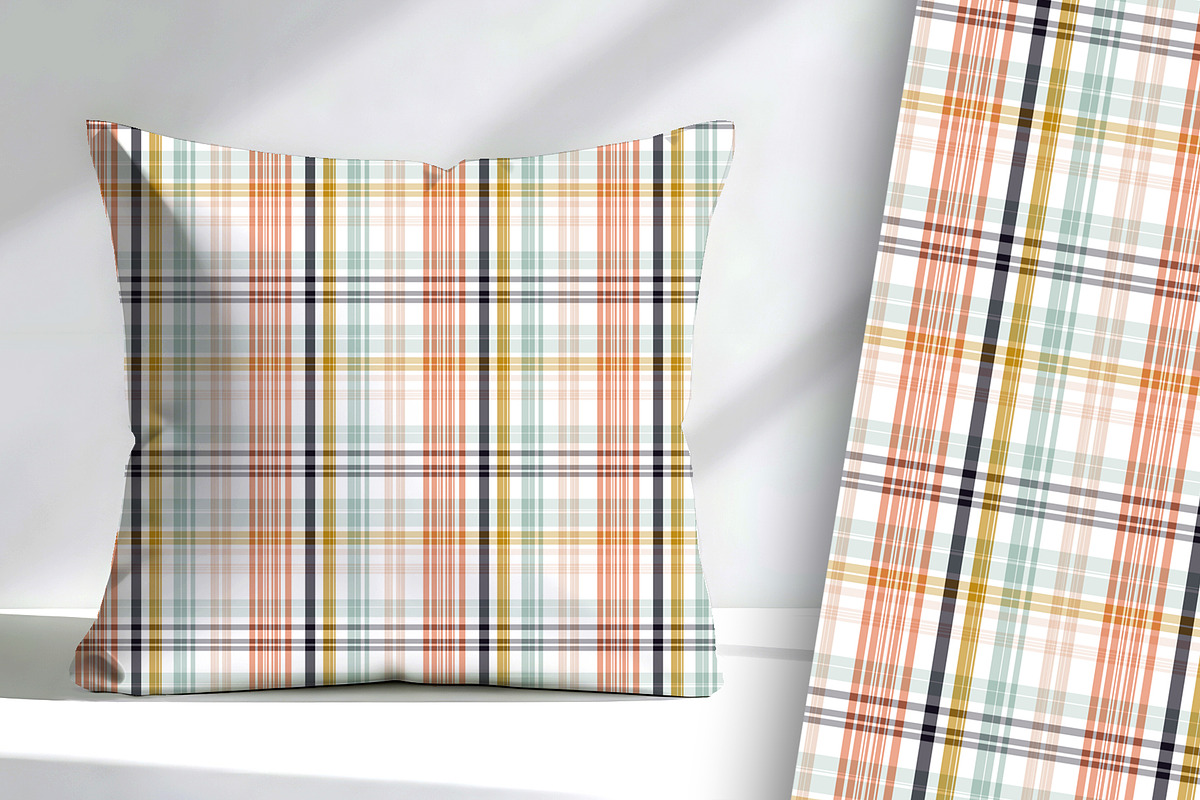 Meadow Plaid Seamless Repeat, a Pattern Graphic by Sharon Schwalbe (Photo 6 of 6)