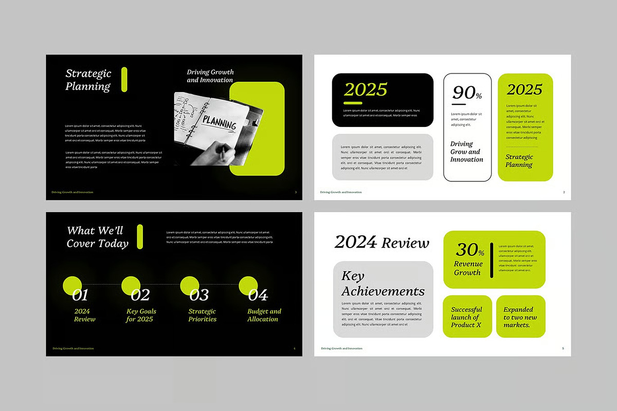 2025 Agenda Planning GSlides, PPoint preview 2