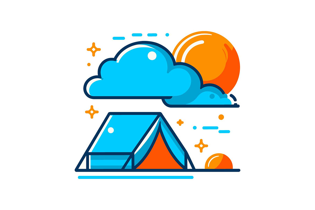 Outdoor Camping Icon Pack, an Object Graphic by Designs_River (Photo 3 of 13)