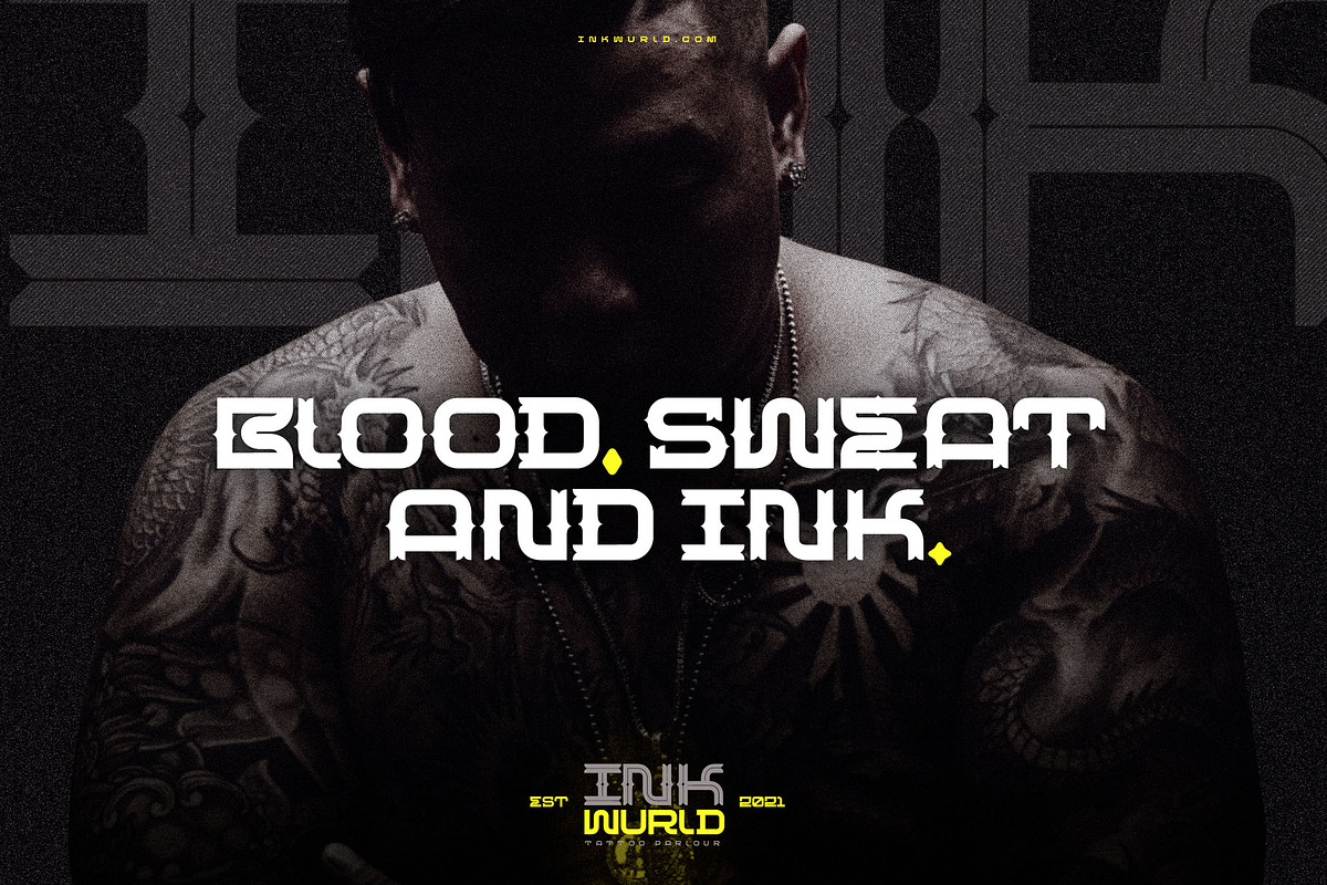 Mizwinki Display Font Family, a Sans Serif Font by Tondi Type Studio (Photo 7 of 12)