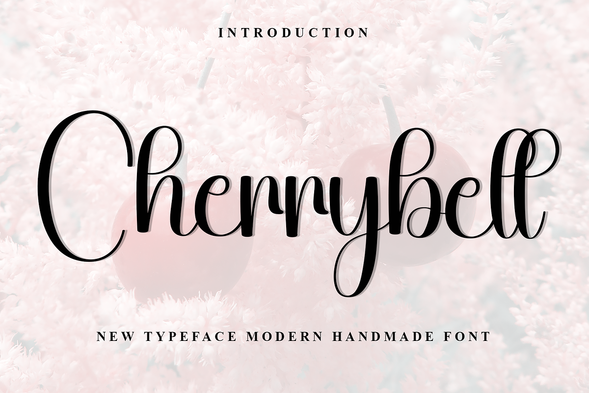 Cherrybell, a Handwritten Font by FreshTypeINK (Photo 1 of 8)