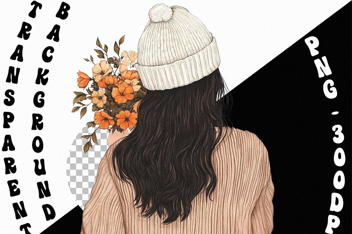 Watercolor Autumn Fall Clipart (PNG), a Seasonal Illustration by DesignBTF (Photo 6 of 6)