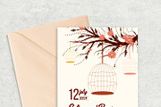 Save the Date Card invite Template, an Invitation Template by Design Up (Thumbnail 2 of 3)