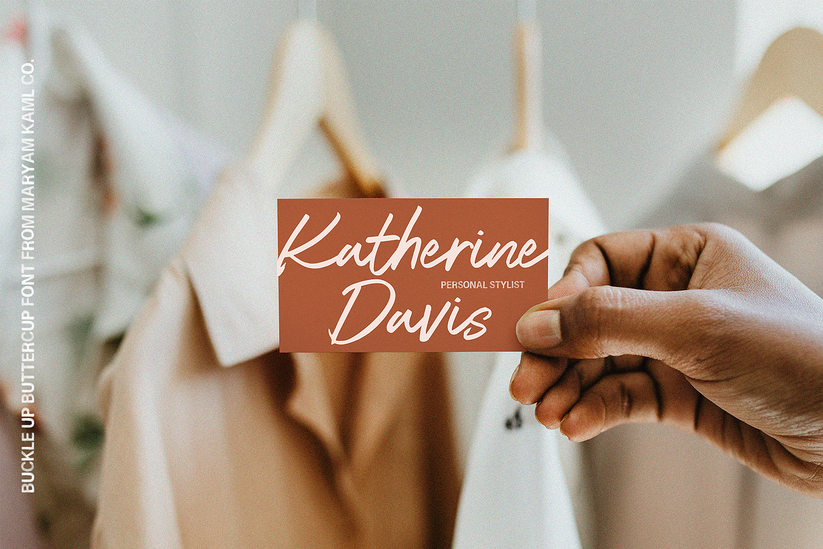 Buckle up Buttercup Font Collection preview 7