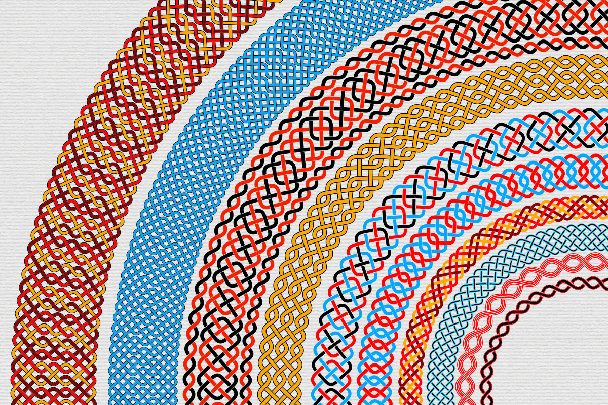 Celtic Knot Ornament Brushes, a Brush Add-On by Kseniya-Omega (Photo 3 of 4)