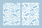 Christmas patterns and elements, a Seasonal Illustration by Robusta (Thumbnail 4 of 9)
