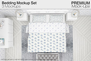 Bed Linens Bundle - 30 Mockups, an Apparel Mockup by mock-ups (Thumbnail 16 of 35)