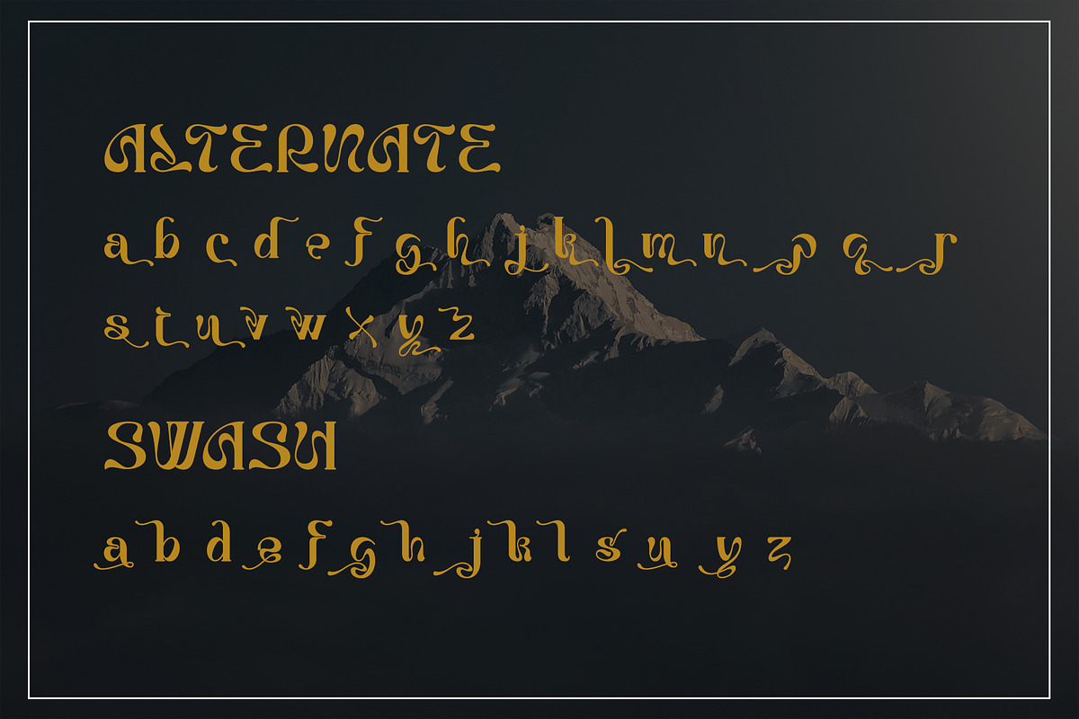 Great Warrior, a Serif Font by Letterara (Photo 8 of 9)