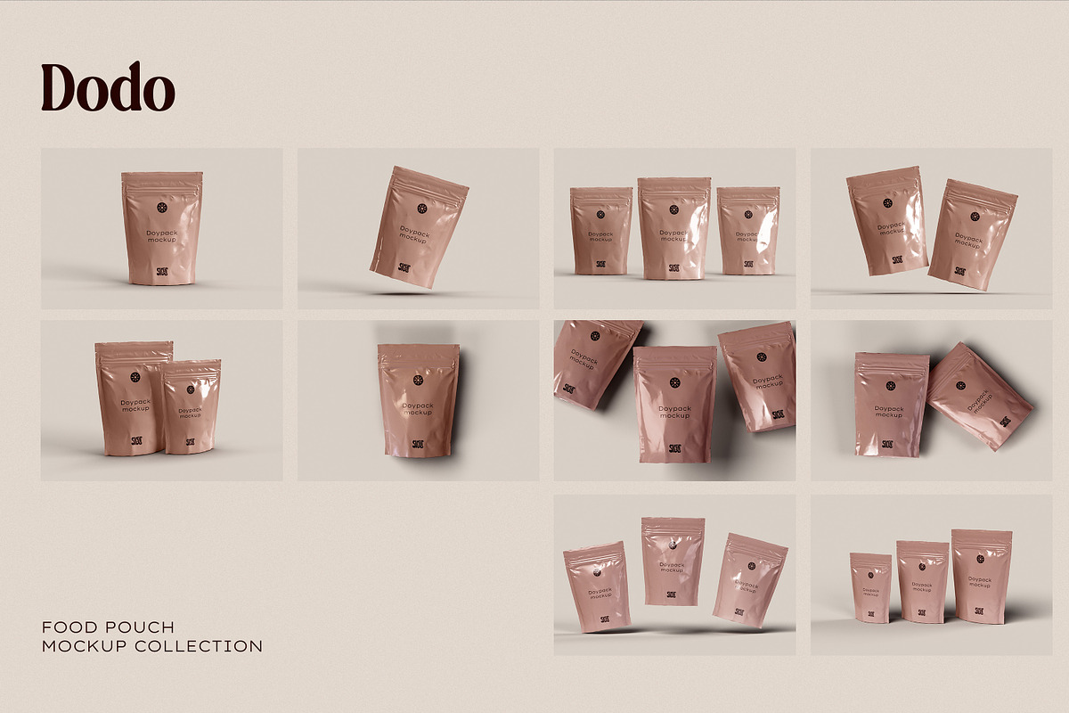 Digital Food Pouch Mockup, a Cups & Container Mockup by Sigelt (Photo 2 of 10)