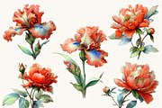 Whimsical Spring Flower Clipart, an Object Illustration by Design Scotch (Thumbnail 4 of 9)