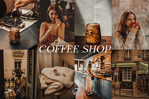 10 Coffee Shop Lightroom Presets