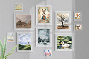 180 Kids Nursery Wall Art Posters, a Poster Template by Design By Hira (Thumbnail 3 of 19)