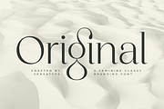 Original - Classy Branding Font, a Serif Font by Sensatype (Thumbnail 1 of 19)