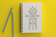 House plants, a Decorative Illustration by cutelevindesign (Thumbnail 7 of 8)